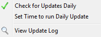 Scheduled Updates are enabled